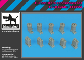 Black Dog | T16003 | Oil Canister Accessories Set | 1:16