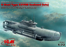 ICM | S.007 | U-boot type XXVIIB Seehund late | 1:72