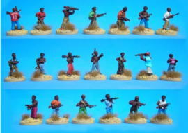 S&S | African militia 10x | 1:72