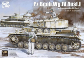 Border Model | BT-006 | Pz.Beob.Wg.IV Ausf.J w/ figs | 1:35