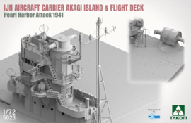 Takom | 5023 | IJN Aircraft Carrier Akagi island and flight deck | 1:72