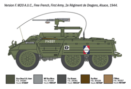 Italeri | 7087 | M8 Greyhound / M20 | 1:72