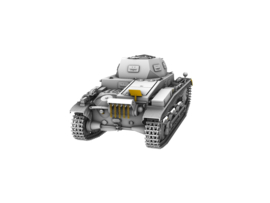 IBG | 35078 | Pz.Kpfw. II Ausf. a3 German Light Tank | 1:35