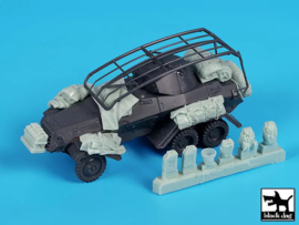 Black Dog | T72203 | Sd.Kfz. 232 -6 rad car- Accessories Set | 1:72