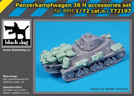 Black Dog | T72197 | Panzerkampfwagen 38 H Accessories Set | 1:72
