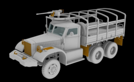 IBG | 72083 |  Diamond T 968 Cargo truck with M2 machine gun | 1:72