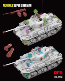 RFM | 5150 | Israeli Tank M50 Mk2 Super Sherman Standard Version | 1:35