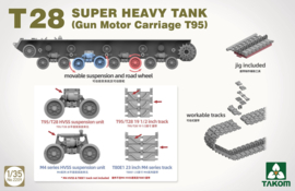 Takom | 2209 | T28 Super Heavy Tank (Gun Motor Carriage T95) | 1:35