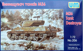 UM | 206 | M36 tank destroyer | 1:72