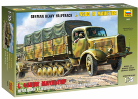 Zvezda | 3603 | German Heavy Halftrack L4500R Maultier | 1:35