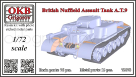 OKB | 72078 | Nuffield assult tank A.T.9 | 1:72