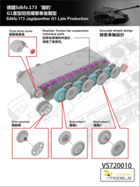 Vespid models | VS720010 | SdKfz.173 G1 Jagdpanther Late Production | 1:72