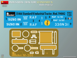 MiniArt | 35466 | Industrial Tractor Standard N Mod. 1940/42 | 1:35