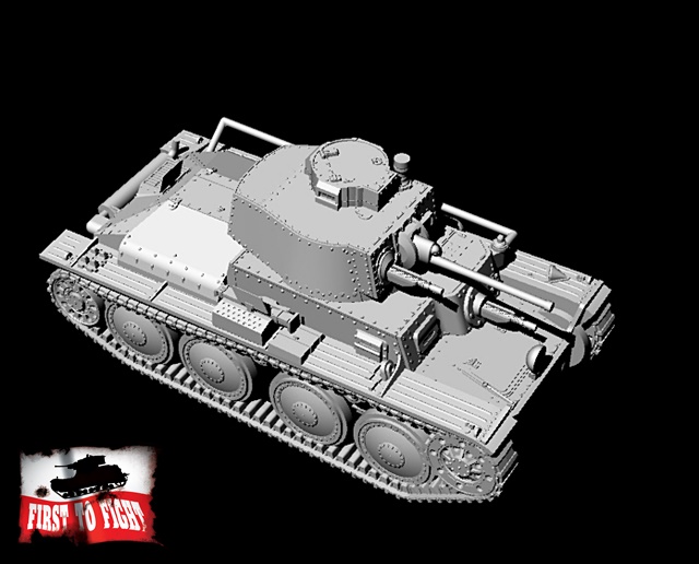 FTF | 081 | German light tank PzKpfw 38(t) Ausf.A (LT vz. 38) | 1:72