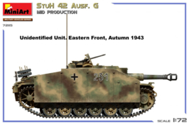 MiniArt | 72115 | StuH 42 Ausf. G Mid Production | 1:72
