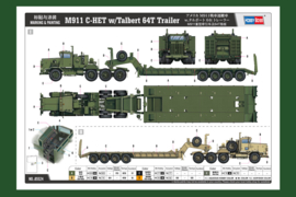 HobbyBoss | 85524 | M911 C-HET w/ Talbert 64T Trailer | 1:35