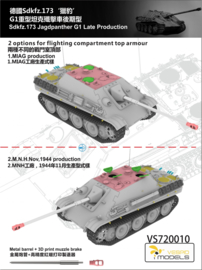 Vespid models | VS720010 | SdKfz.173 G1 Jagdpanther Late Production | 1:72
