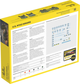 Heller | 30806 | U.S. M142 HIMARS (High Mobility Artillery Rocket System) | 1:72