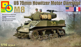 Classy Hobby | 16016 | US 75mm Howitzer Motor Carriage M8 | 1:16