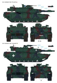 RFM | 5106 | M1A1 Abrams Ukraine/Poland 2in1 LIMITED EDITION | 1:35