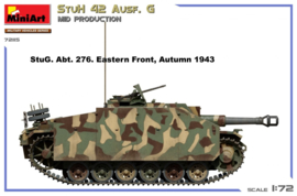 MiniArt | 72115 | StuH 42 Ausf. G Mid Production | 1:72