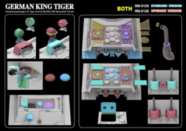 RFM | 5125 | King Tiger Panzerkampfwagen VI Ausf.B (Henschel Turret) | 1:35