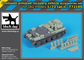 Black Dog | T72195 | Cromwell Armored Recovery Vehicle Accessories Set | 1:72