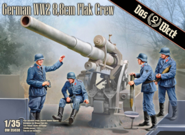 Das Werk | 35038 | German WW2 8.8 cm Flak Crew | 1:35