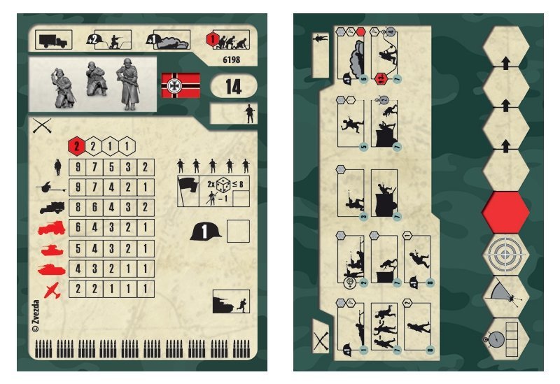 Zvezda | 6198 | German infantry winter uniform | 1:72