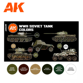 AK | 11657 | WWII Soviet Tank Colors