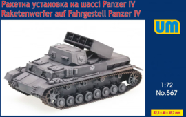 UM | 567 | Raketenwerfer auf Fahrgestell Panzer IV | 1:72