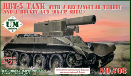 UM | 708 | RBT-5 w/rectangle turret & RS-123 | 1:72