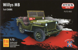 Attack | FU72-002 | Willys MB with figures | 1:72