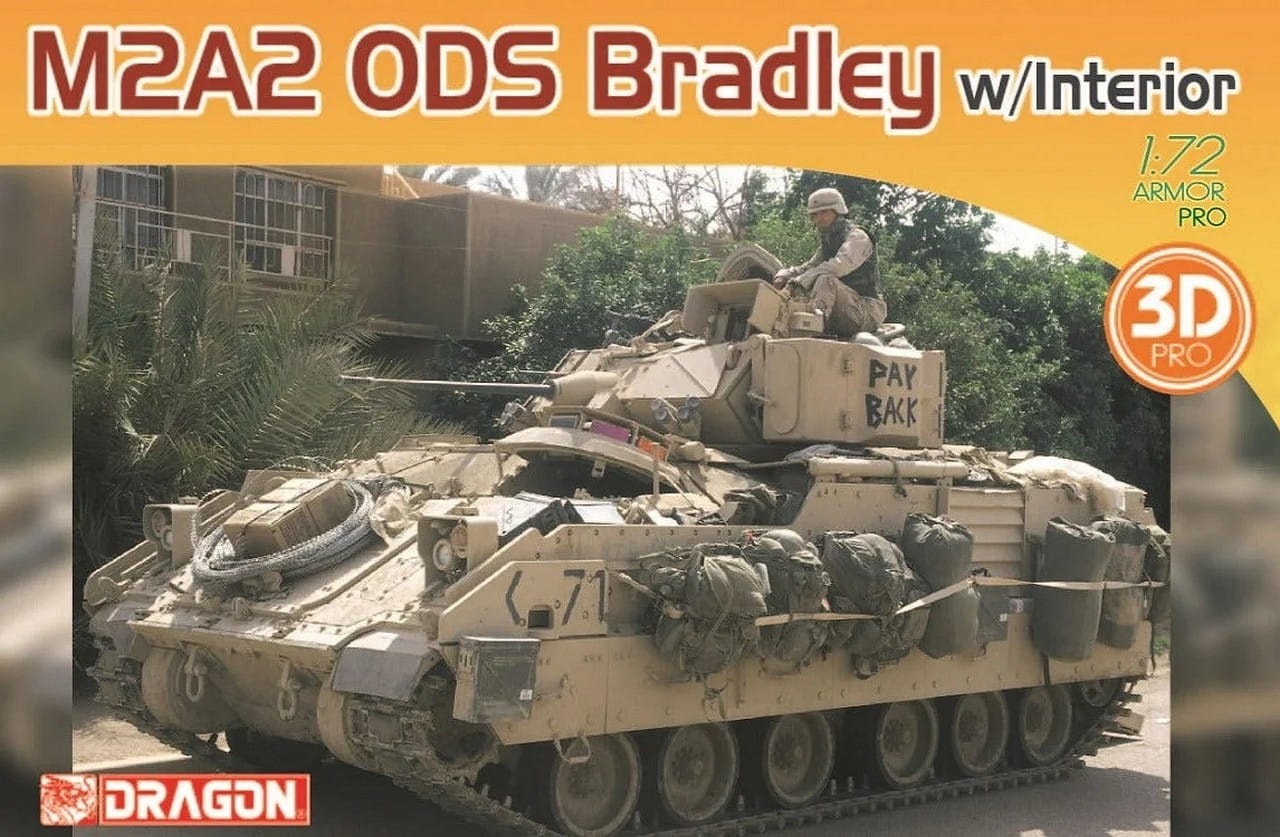 Dragon | 7414 | M2A2 ODS Bradley w/Interior | 1:72