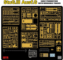 RyeFieldModel | 5069 | Stug III Ausf.G early w.Workable tracks | 1:35