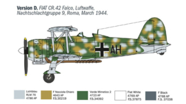 Italeri | 1485 | Fiat CR.42 CN Falco Night Fighter | 1:72