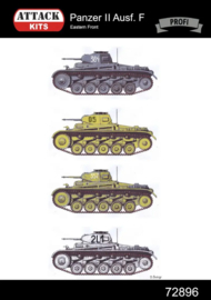 Attack | 72896 | Pz.Kpfw.II ausf.F | 1:72