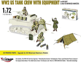 Mirage | 720003 | US tank crew and equipment | 1:72