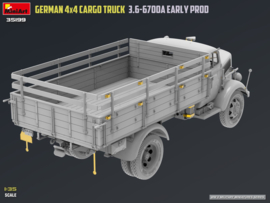 MiniArt | 35199 | German 4x4 Cargo Truck 3.6-6700A (Early) | 1:35