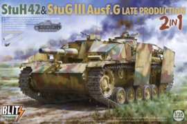 Takom | 8006 | StuH 42 & StuG III Ausf. G Late Production 2 in 1 | 1:35