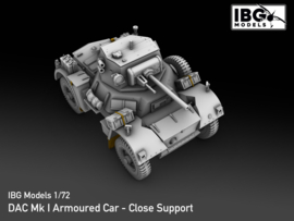 IBG | 72147 | DAC Mk.I Close Support - British Armoured Car | 1:72