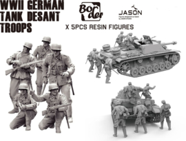 Das Werk | DWF016 |  WW2 German Tank Desant Troops | 1:16