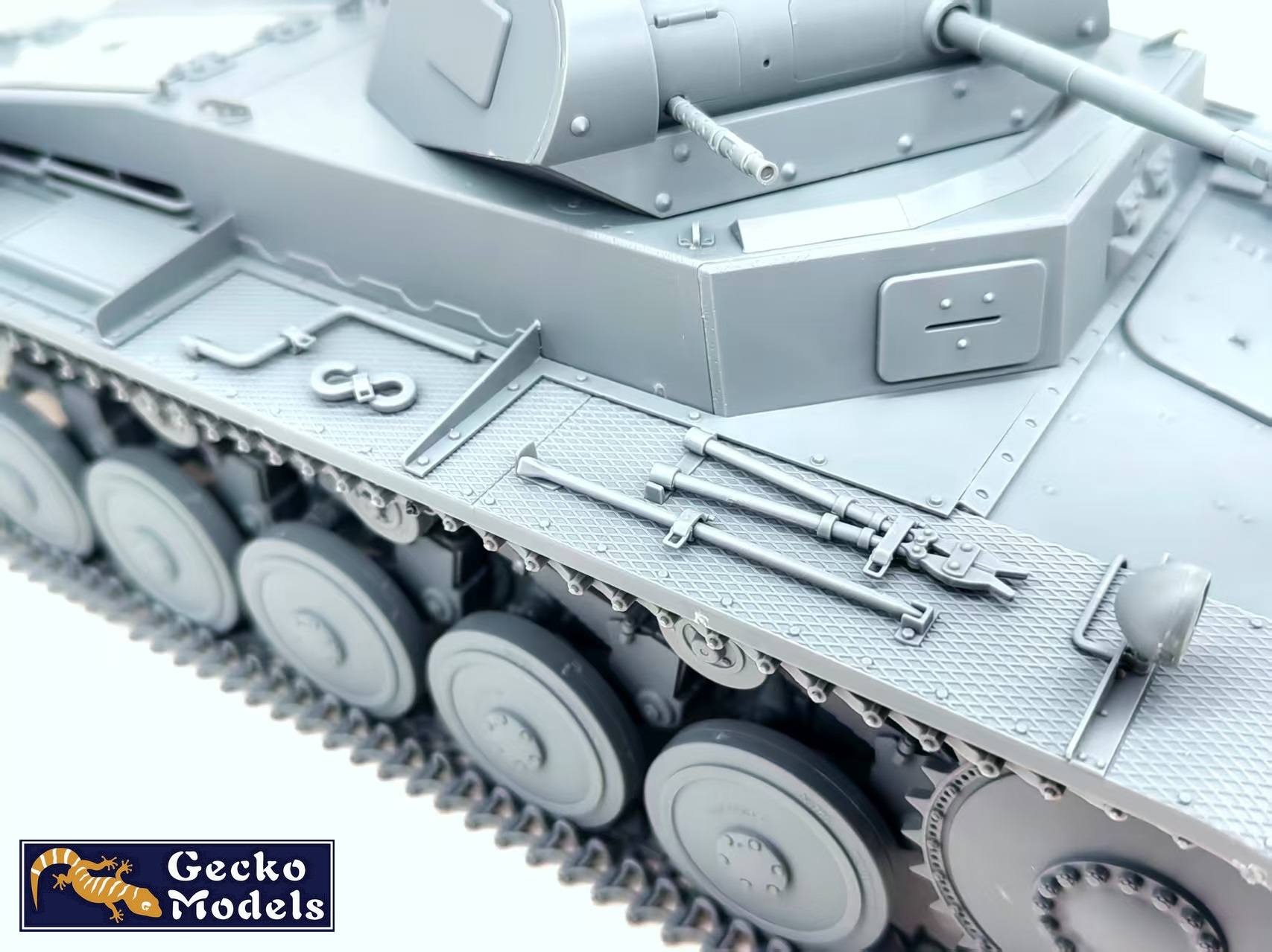 Gecko | 16GM0008 | Pz.Kpfw. II (Sd.Kfz.121) Ausf.c | 1:16