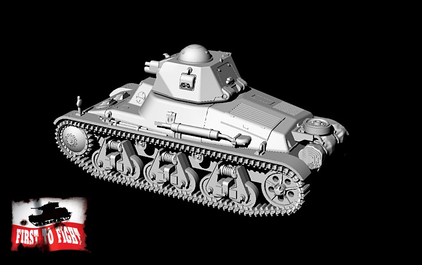 FTF | 080 | Hotchkiss H35 light tank (early version) | 1:72