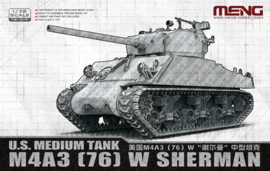 Meng | 72019 | U.S. Medium Tank M4A3 76(W) Sherman | 1:72