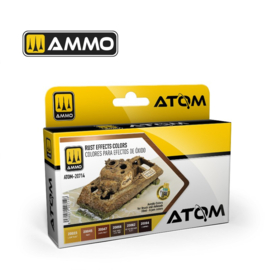 AMMO | 20714 | ATOM Rust Effects Colors Set