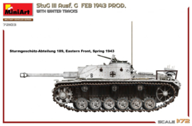MiniArt | 72103 | StuG III Ausf. G Feb 1943 Prod. with winter tracks | 1:72