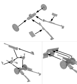 FTF | 025 | Bofors 37 mm wz. 36,  2x with crew | 1:72