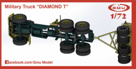 GMU | 72004 | DIAMOND-T 981 and 45-Ton Trailer | 1:72