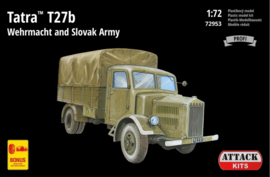 Attack | 72953 | Tatra T27b (wehrmacht and slovak army) | 1:72